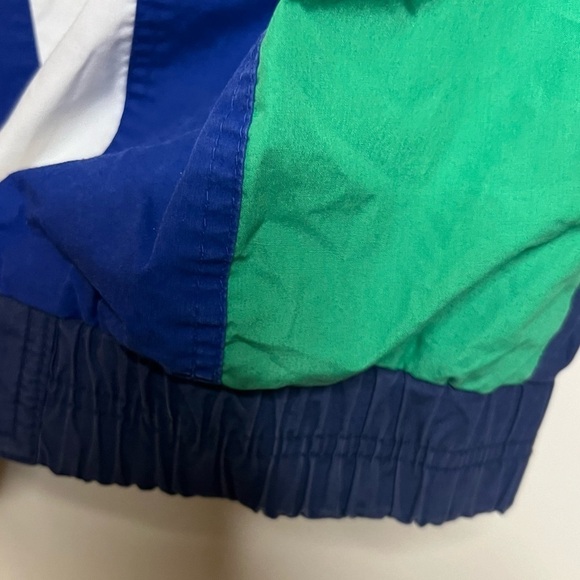 London Fog Vintage Men’s Color Block Jacket Windbreaker With Built In Hood Med - Picture 4 of 15